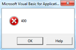 microsoft visual basic for applications error